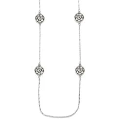 Pebble Round Reversible Long Necklace -Brighton Shop pebble round reversible long necklace silver 1 9512ef07 a9df 423d adef 1a77dfa8f44c