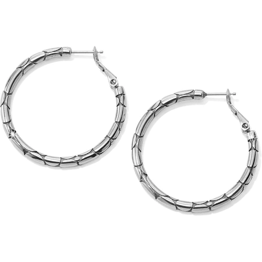 Pebble Small Hoop Earrings 4 Pebble Small Hoop Earrings - Image 2