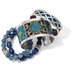 Pop Appeal Medallion Cuff -Brighton Shop pop appeal medallion cuff silver multi 2 1b9277ea d0f5 4977 950f 3182266583bc