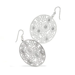 Posey Disc French Wire Earrings -Brighton Shop posey disc french wire earrings silver 2 fe90d47a bdcc 407b 8923 758488132d24