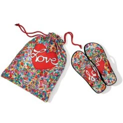 Posies Wedge Flip Flops -Brighton Shop posies wedge flip flops multi 2