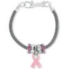 Power Of Pink Stargazer Bracelet 2 Power Of Pink Stargazer Bracelet -Brighton Shop power of pink stargazer bracelet silver pink 0