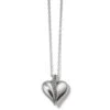 Precious Heart Petite Necklace 2 Precious Heart Petite Necklace -Brighton Shop precious heart petite necklace silver 0
