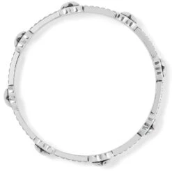 Pretty Tough Bold Petite Heart Bangle 8 Pretty Tough Bold Petite Heart Bangle -Brighton Shop pretty tough bold petite heart bangle silver 1