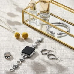 Pretty Tough Bold Watch Band -Brighton Shop pretty tough bold watch band silver 2