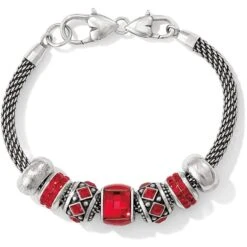 Radiant Red Charm Bracelet
