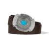 Raindance Belt -Brighton Shop raindance belt brown turquoise 0