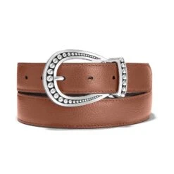 Really Tough Reversible Belt -Brighton Shop really tough reversible belt bourbon 0