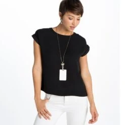 Reno Heart Badge Clip Necklace -Brighton Shop reno heart badge clip necklace silver 3 a1f33821 bc7e 477e 886b 6b5f45366c67