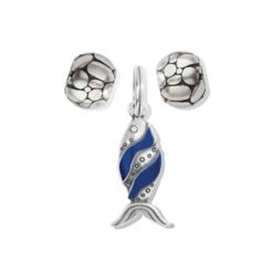 Retro Fish Charm Gift Set