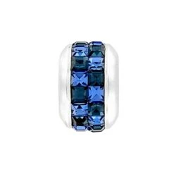 Retro Fish Charm Necklace 8 Retro Fish Charm Necklace -Brighton Shop retro fish charm necklace silver blue 2