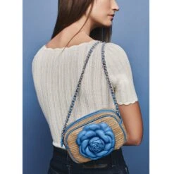 Rosie Straw Camera Bag -Brighton Shop rosie straw camera bag true blue 3 a8f4eb31 d1c7 4374 8ef0 8d632d7b085b