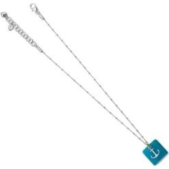 Sea Shore Anchor Glass Necklace 8 Sea Shore Anchor Glass Necklace -Brighton Shop sea shore anchor glass necklace silver blue 2 c1d225e1 db76 4924 a92e 39b7330ad390