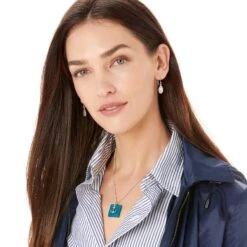 Sea Shore Anchor Glass Necklace 9 Sea Shore Anchor Glass Necklace -Brighton Shop sea shore anchor glass necklace silver blue 3 c60acdf5 f4fa 4aa0 a885 baed5edbc900