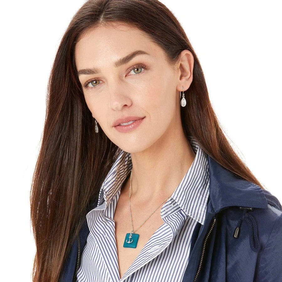 Sea Shore Anchor Glass Necklace 6 Sea Shore Anchor Glass Necklace - Image 4