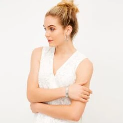 Secret Of Love Hoop Post Earrings -Brighton Shop secret of love hoop post earrings silver 2 aa6ffb17 0114 4c39 adda 8b8bbcfb2e19