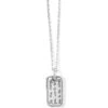 Sentiments Change Convertible Reversible Necklace -Brighton Shop sentiments change convertible reversible necklace silver 0