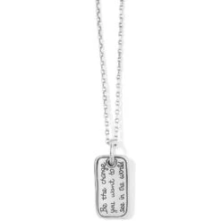 Sentiments Change Convertible Reversible Necklace