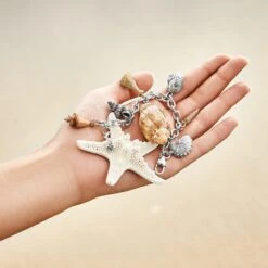 Shells Around The World Shell Charm Bracelet 9 Shells Around The World Shell Charm Bracelet -Brighton Shop shells around the world shell charm bracelet silver gold 3