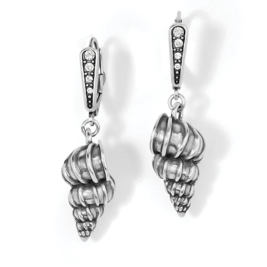 Shells Leverback Earrings 3 Shells Leverback Earrings