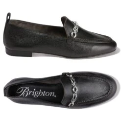 Sloane Loafer -Brighton Shop sloane loafer black 1