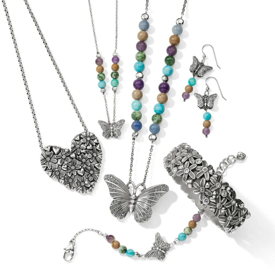 Solstice Hues Butterfly French Wire Earrings 4 Solstice Hues Butterfly French Wire Earrings - Image 2