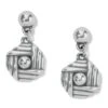 Sonora Knot Post Drop Earrings -Brighton Shop sonora knot post drop earrings silver 0 38c70fec 53c6 4feb ac42 08bfdf2339d6