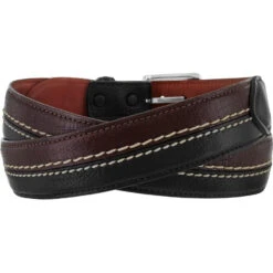 Tallahassee Belt -Brighton Shop tallahassee belt black brown 1 f471b9c0 1a94 4c41 894d d80d6328bc7a