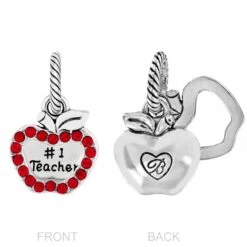 Teacher Heart Alcazar Charm Badge Clip Gift Set -Brighton Shop teacher heart alcazar charm badge clip gift set silver red 1 9367726d 57ae 433c 8f03 01b888aefb57