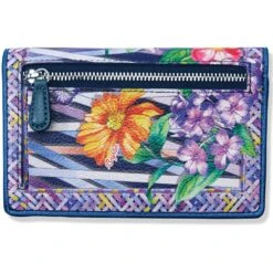 Trellis Blooms Medium Folio Wallet 8 Trellis Blooms Medium Folio Wallet -Brighton Shop trellis blooms medium folio wallet multi 2