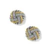 Tres Twist Post Earrings -Brighton Shop tres twist post earrings silver gold 0 b9fdec9c d125 4691 b14c 0242656d44a5