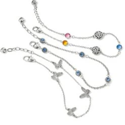 Twinkle Anklet -Brighton Shop twinkle anklet silver sapphire 2