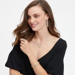 Twinkle Post Drop Long Earrings -Brighton Shop twinkle post drop long earrings silver 2 9a3e3744 f9d2 48dc 883f e9b74ccb68cf