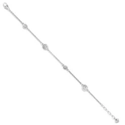 Vertigo Anklet 6 Vertigo Anklet -Brighton Shop vertigo anklet silver 1