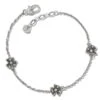 Wild Flowers Anklet -Brighton Shop wild flowers anklet silver 0